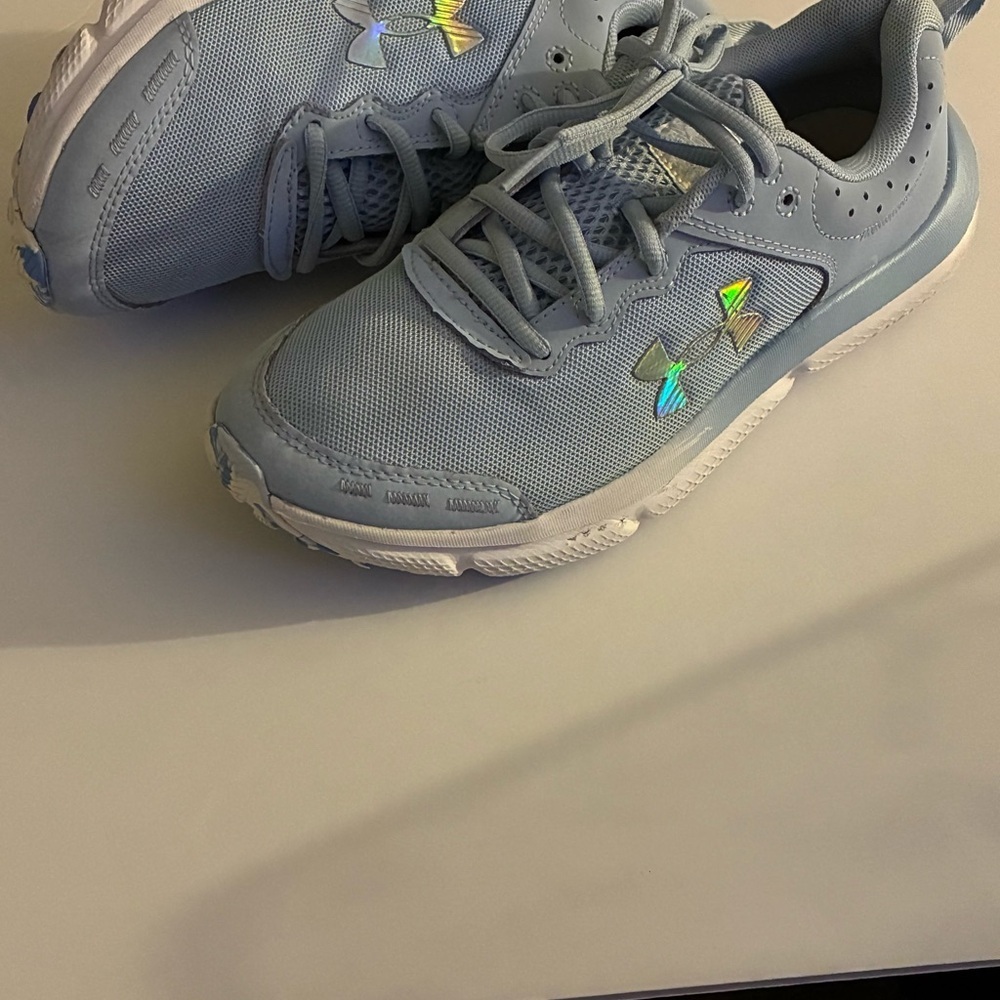 Light Blue Under Armour Sneakers - Picture 2 of 5